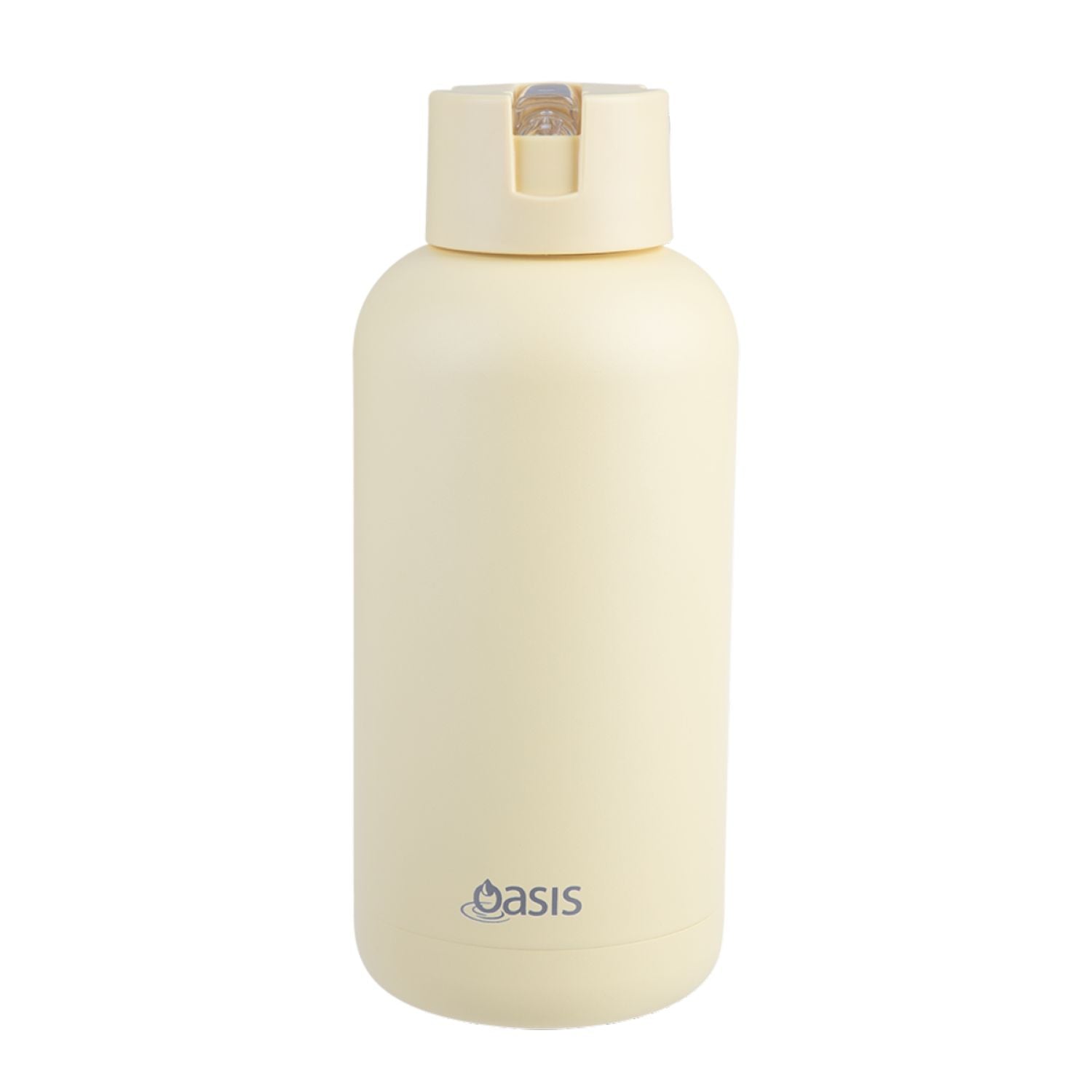 Oasis Stainless Steel Insulated Ceramic Moda Bottle 1.5L - Daffodil