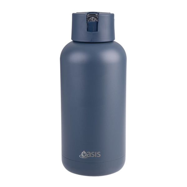 Oasis Stainless Steel Insulated Ceramic Moda Bottle 1.5L - Indigo