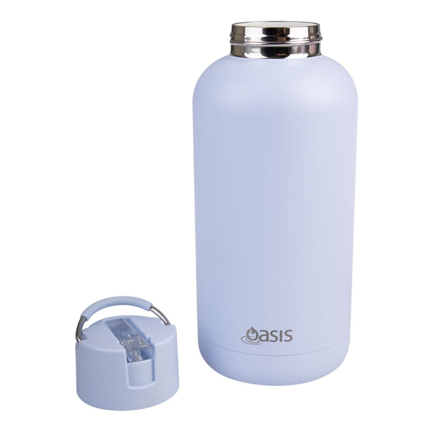 Oasis Stainless Steel Insulated Ceramic Moda Bottle 1.5L - Periwinkle