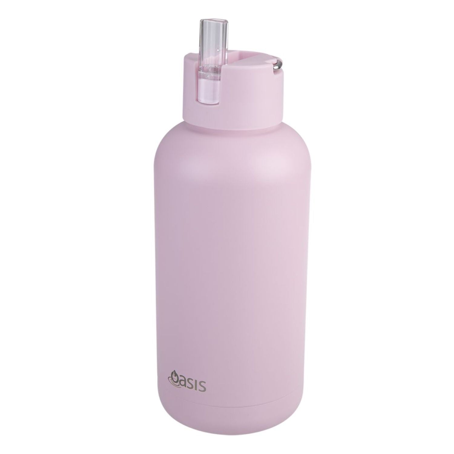 Oasis Stainless Steel Insulated Ceramic Moda Bottle 1.5L - Pink Lemonade