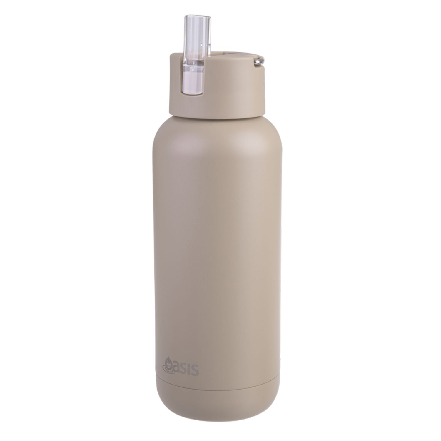 Oasis Stainless Steel Insulated Ceramic Moda Bottle 1L - Latte
