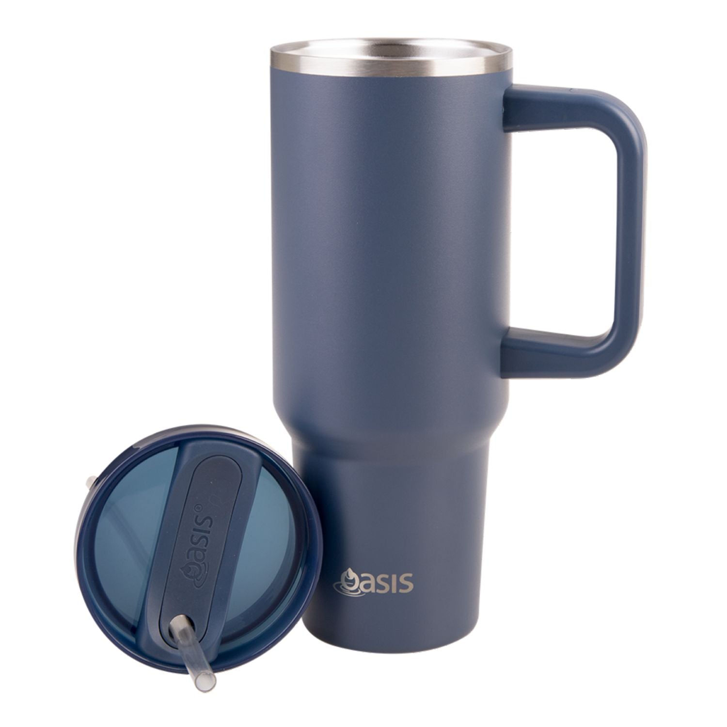 Oasis Stainless Steel Insulated Commuter Travel Tumbler 1.2L - Indigo
