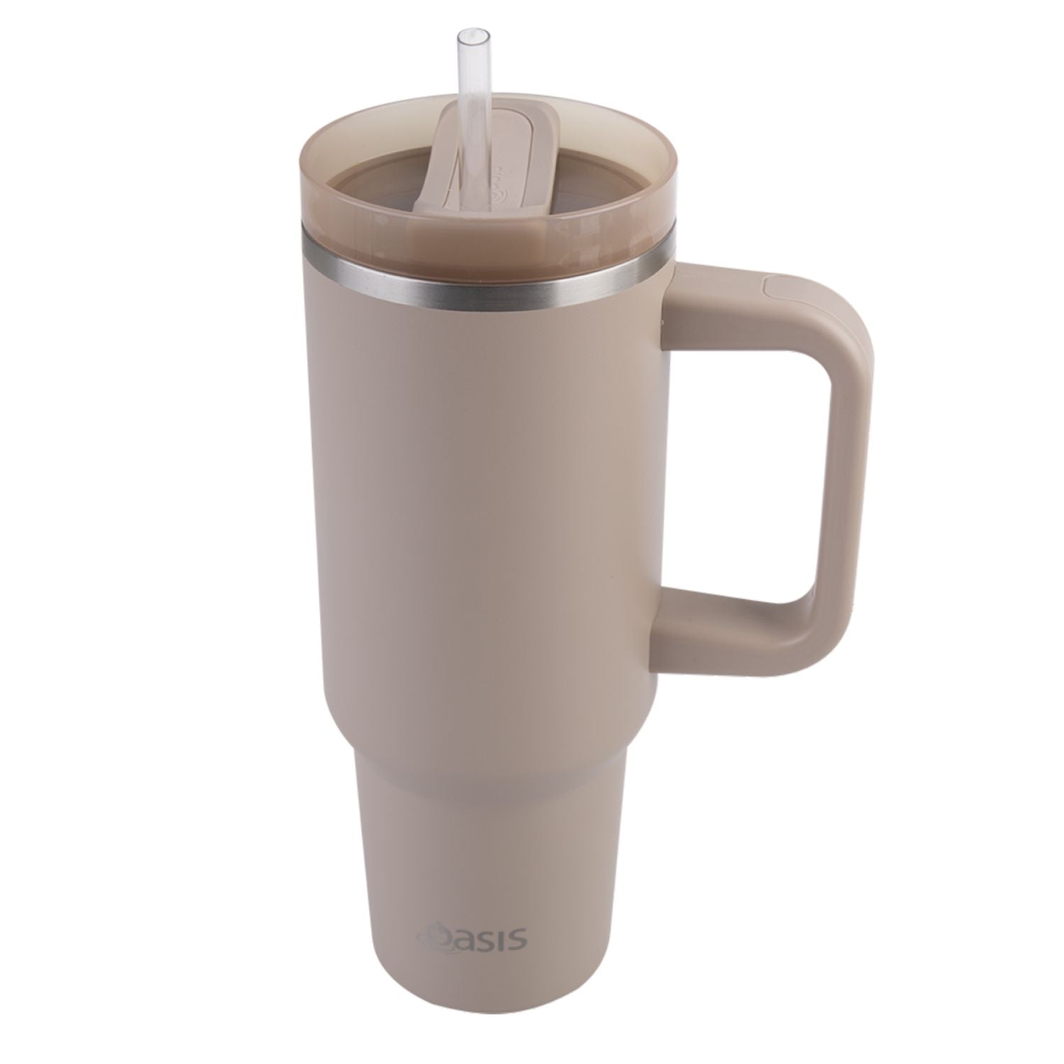 Oasis Stainless Steel Insulated Commuter Travel Tumbler 1.2L - Latte