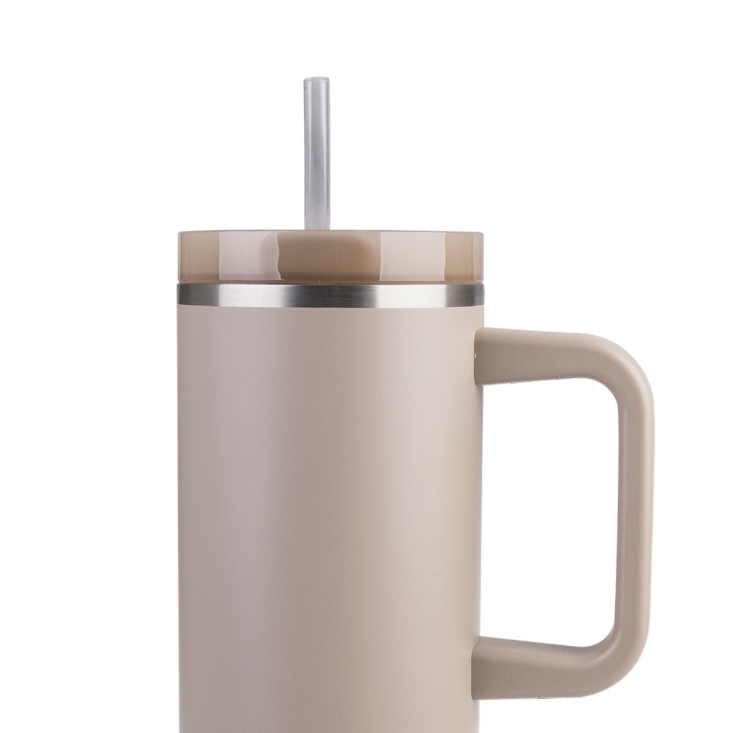 Oasis Stainless Steel Insulated Commuter Travel Tumbler 1.2L - Latte