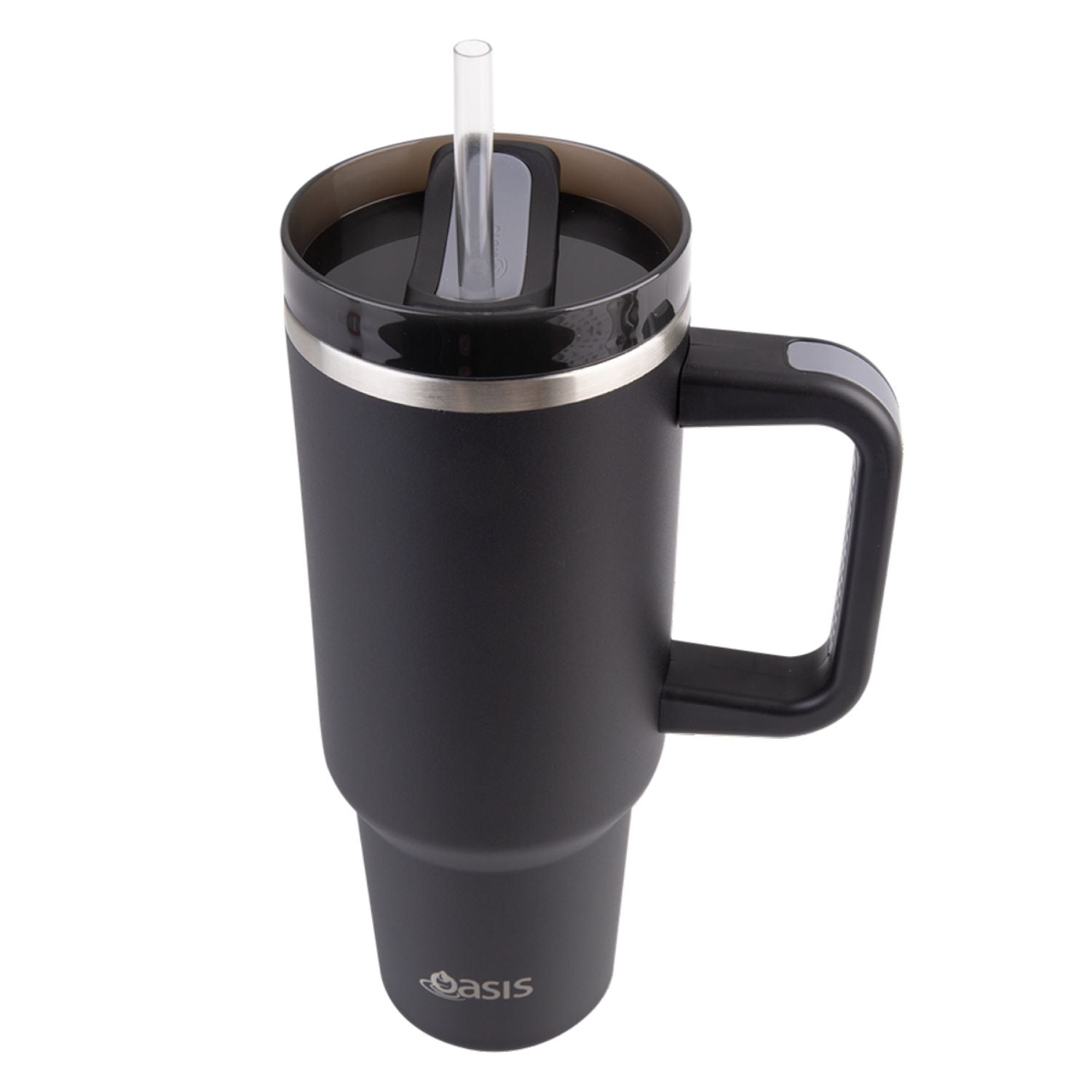 Oasis Stainless Steel Insulated Commuter Travel Tumbler 1.2L - Black