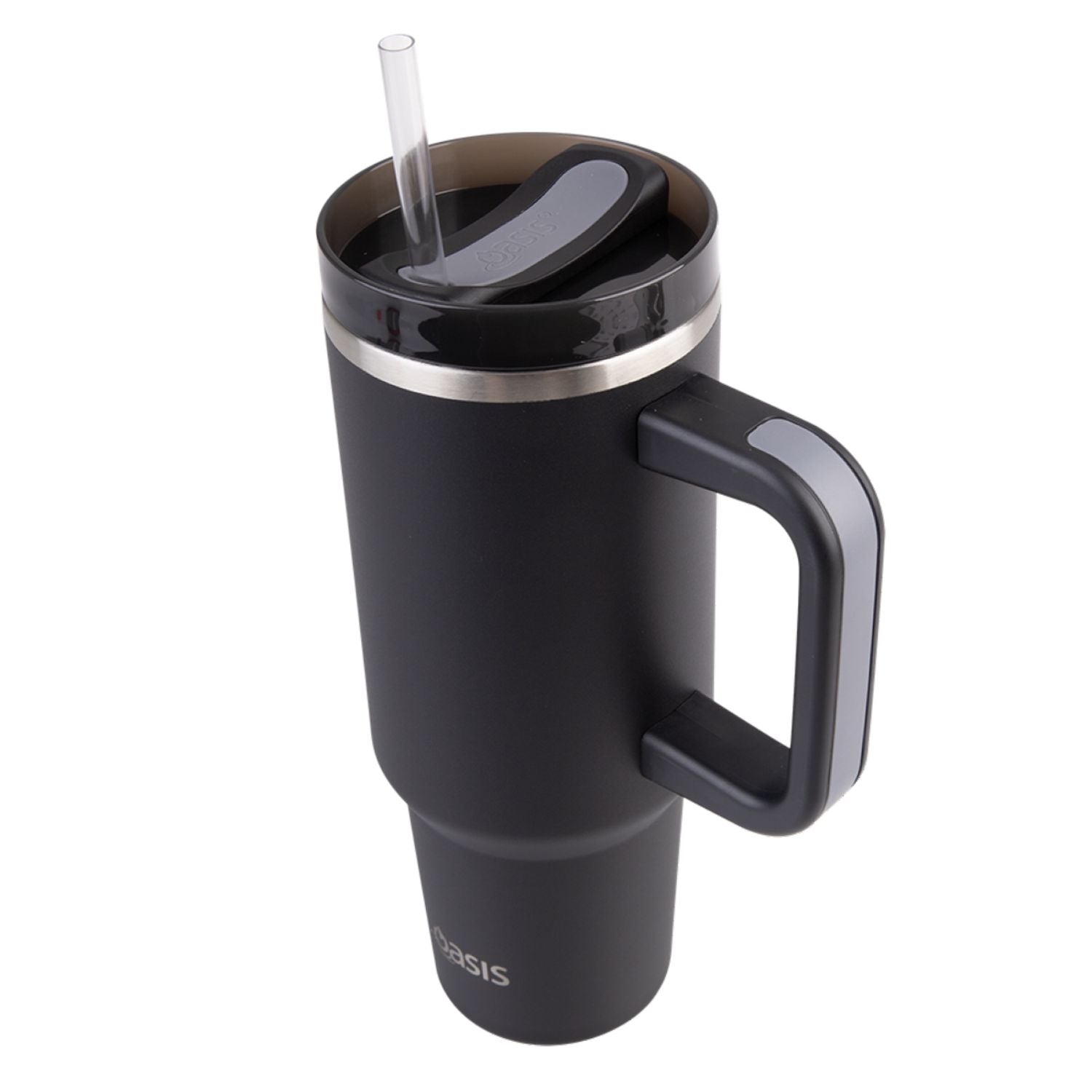 Oasis Stainless Steel Insulated Commuter Travel Tumbler 1.2L - Black
