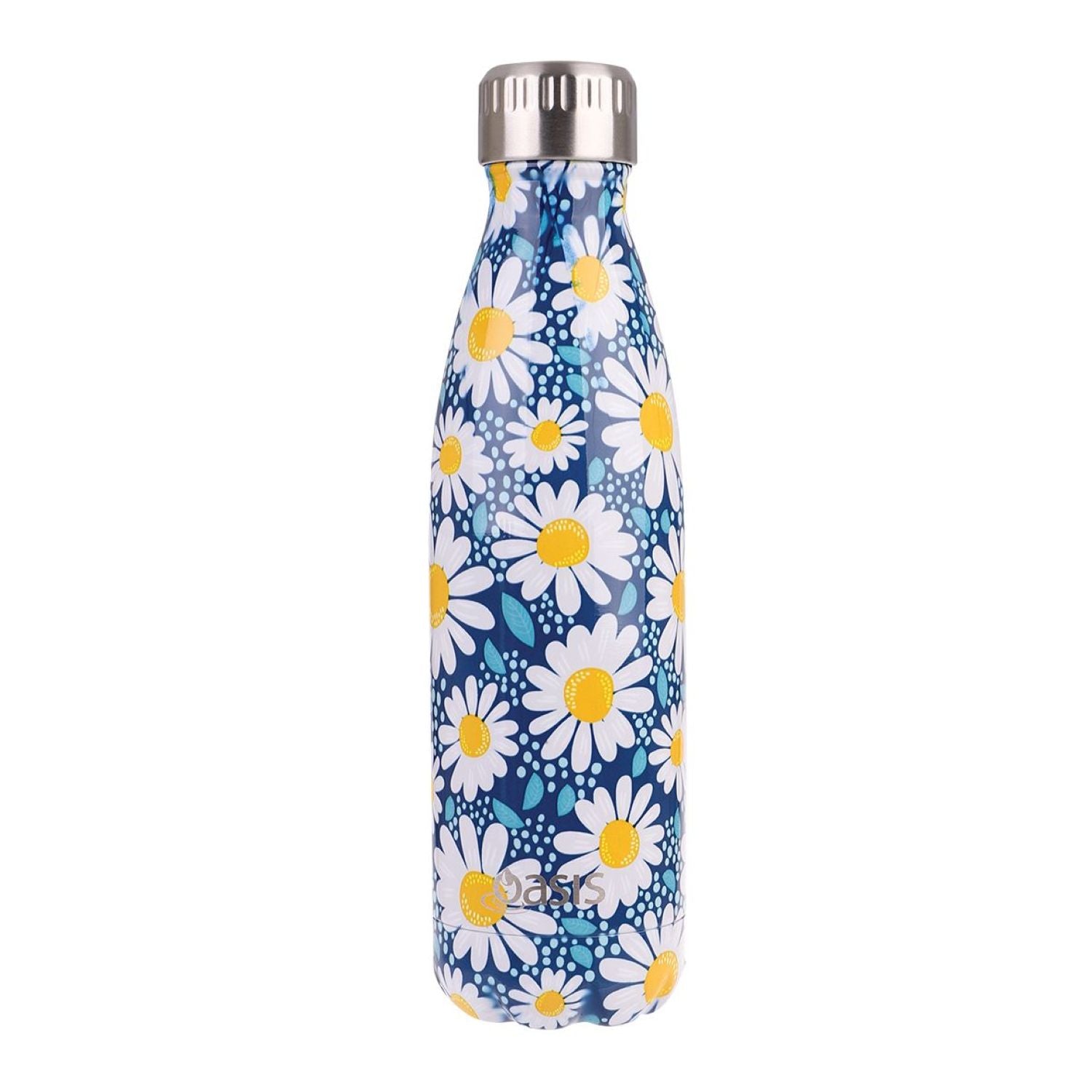 Oasis Stainless Steel Insulated Water Bottle 500ML - Summer Daisy