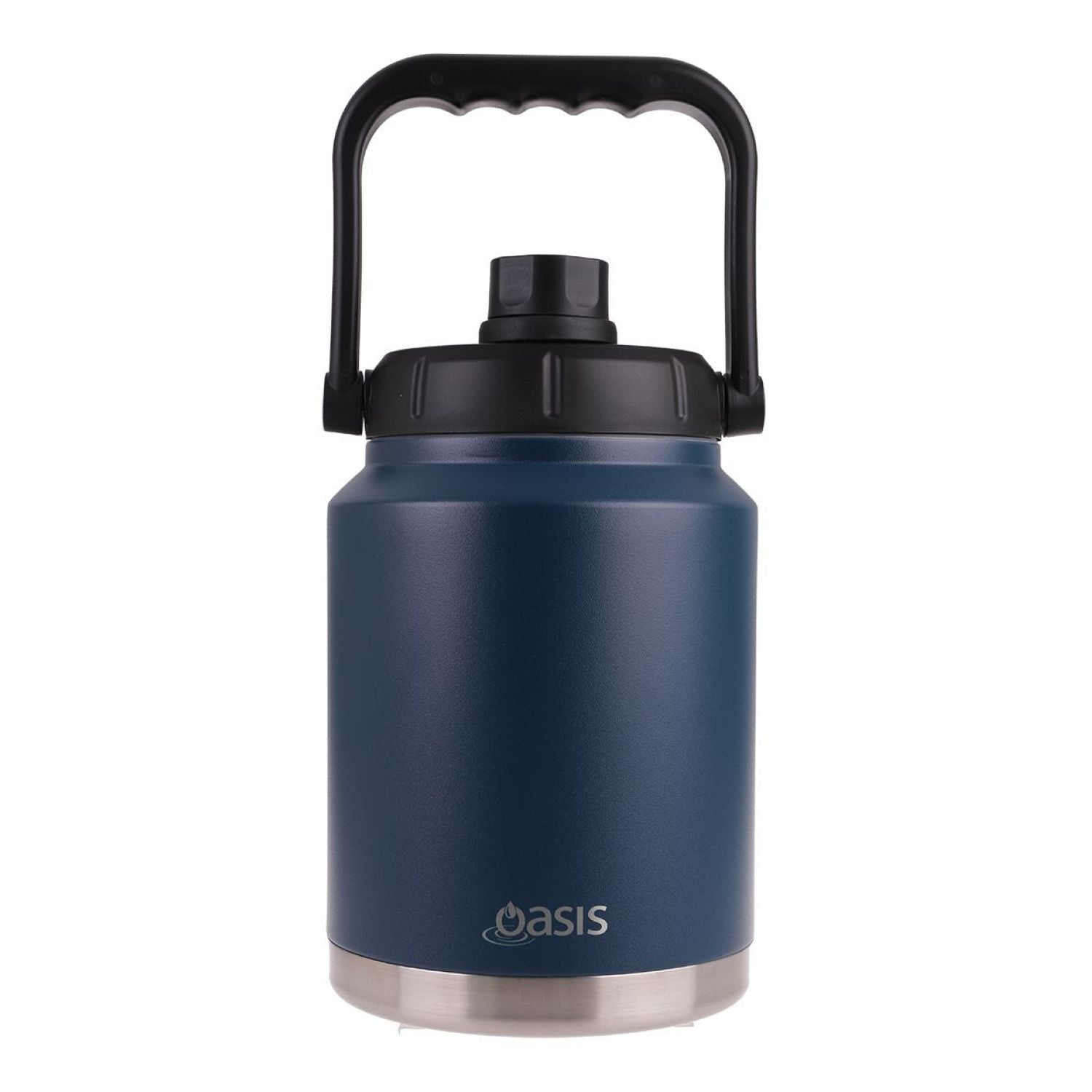 Oasis Stainless Steel Insulated Jug with Carry Handle 2.1L - Navy