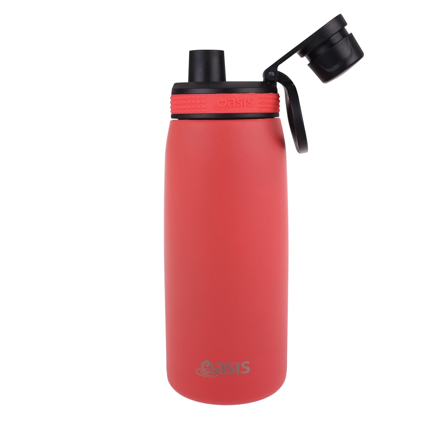 Oasis Stainless Steel Insulated Sports Water Bottle with Screw Cap 780ML - Coral