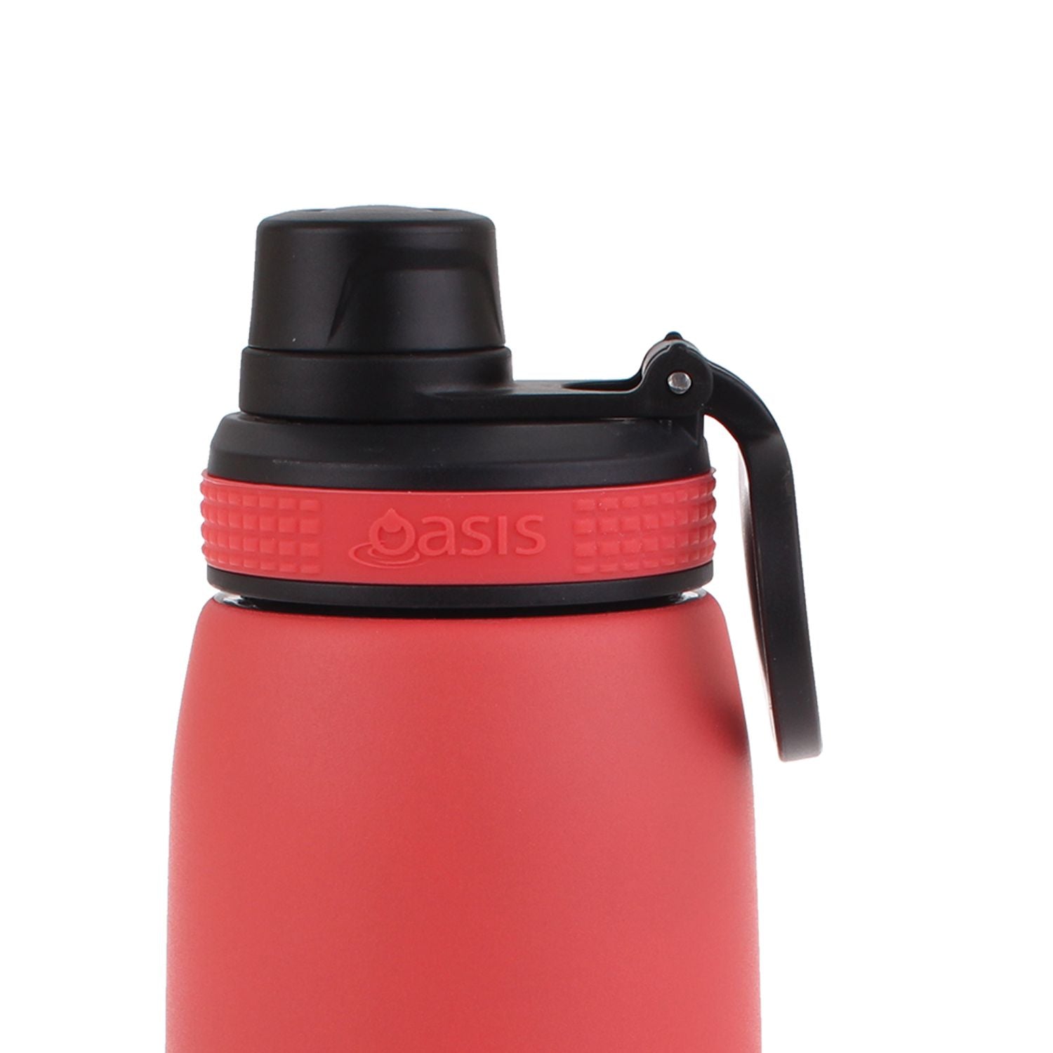 Oasis Stainless Steel Insulated Sports Water Bottle with Screw Cap 780ML - Coral