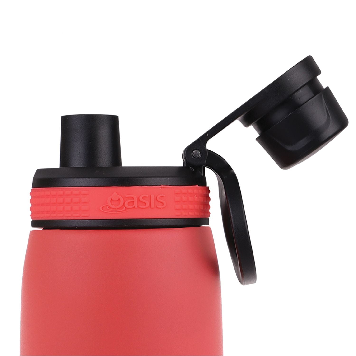 Oasis Stainless Steel Insulated Sports Water Bottle with Screw Cap 780ML - Coral