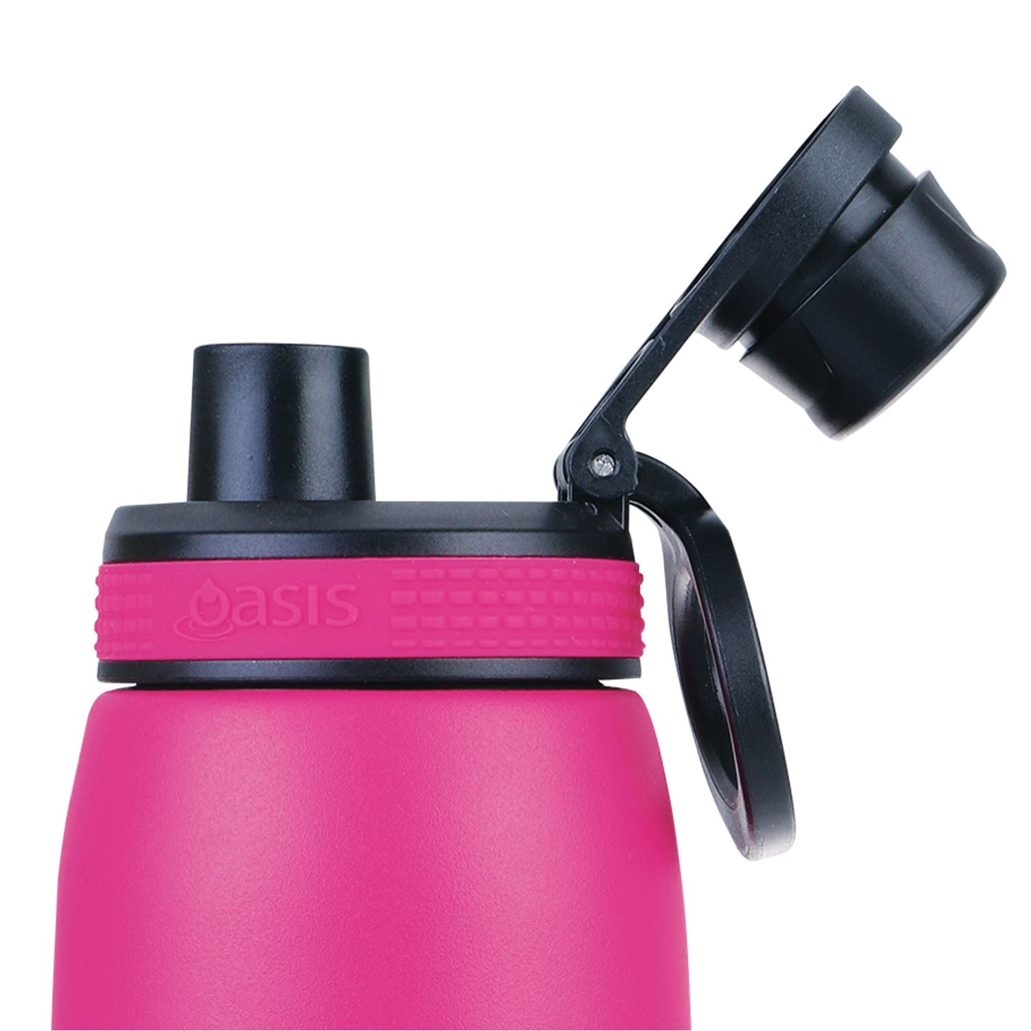 Oasis Stainless Steel Insulated Sports Water Bottle with Screw Cap 780ML - Fuchsia