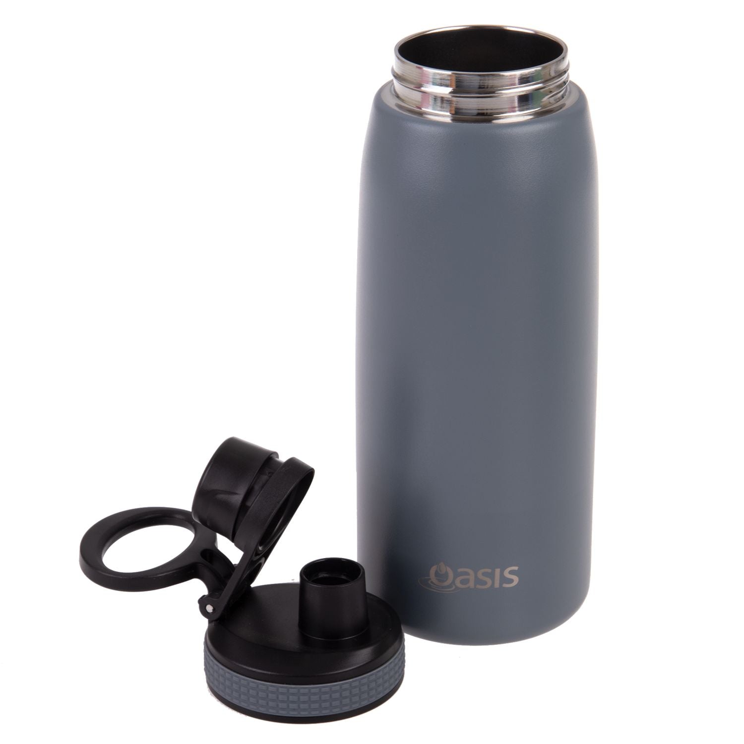 Oasis Stainless Steel Insulated Sports Water Bottle with Screw Cap 780ML - Steel