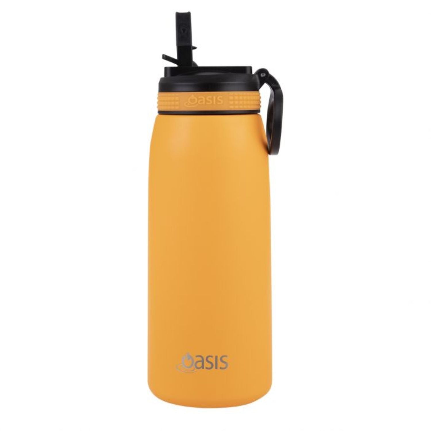 Oasis Stainless Steel Insulated Sports Water Bottle with Straw 780ML - Neon Orange