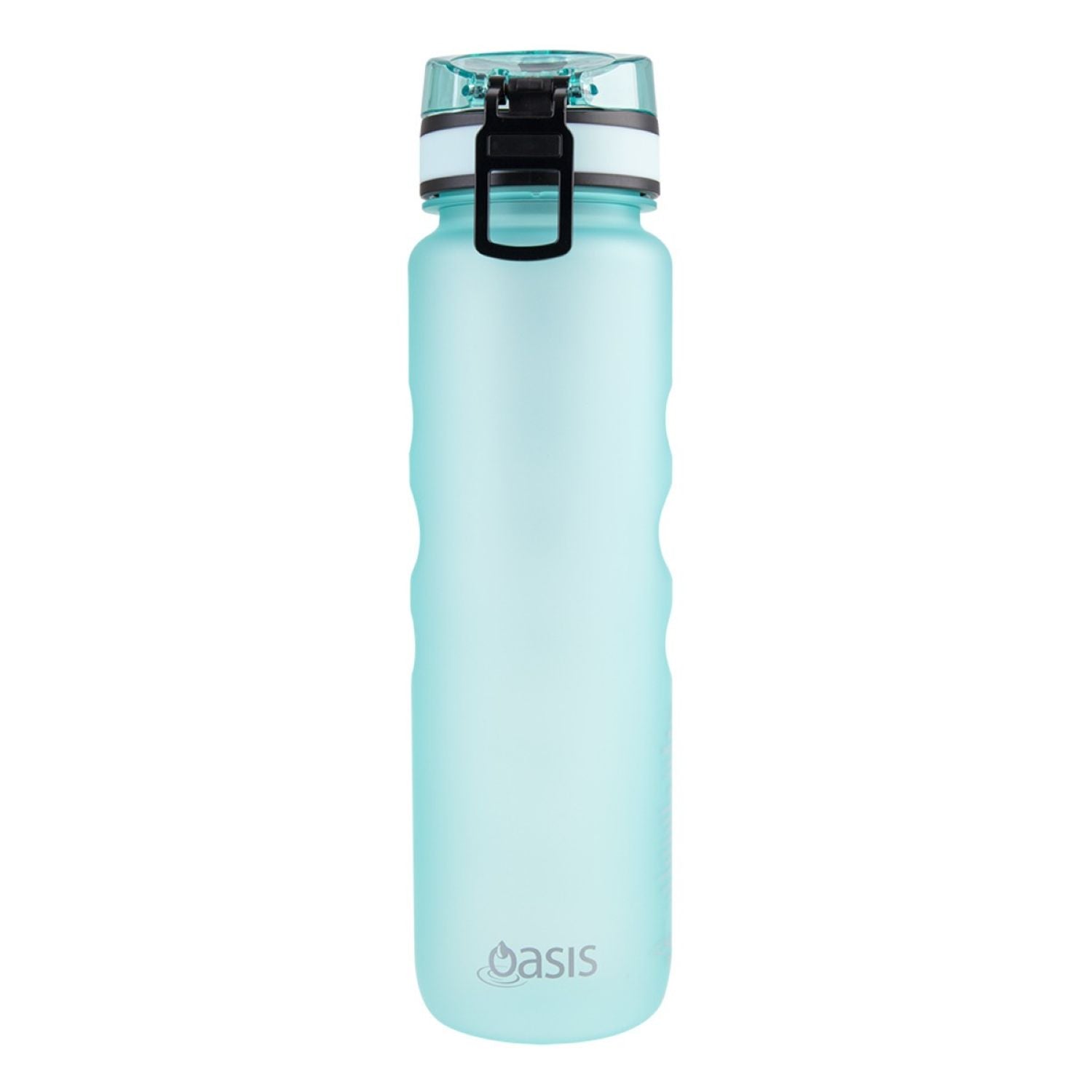 Oasis Tritan Motivation Bottle 1L - Aqua Marine