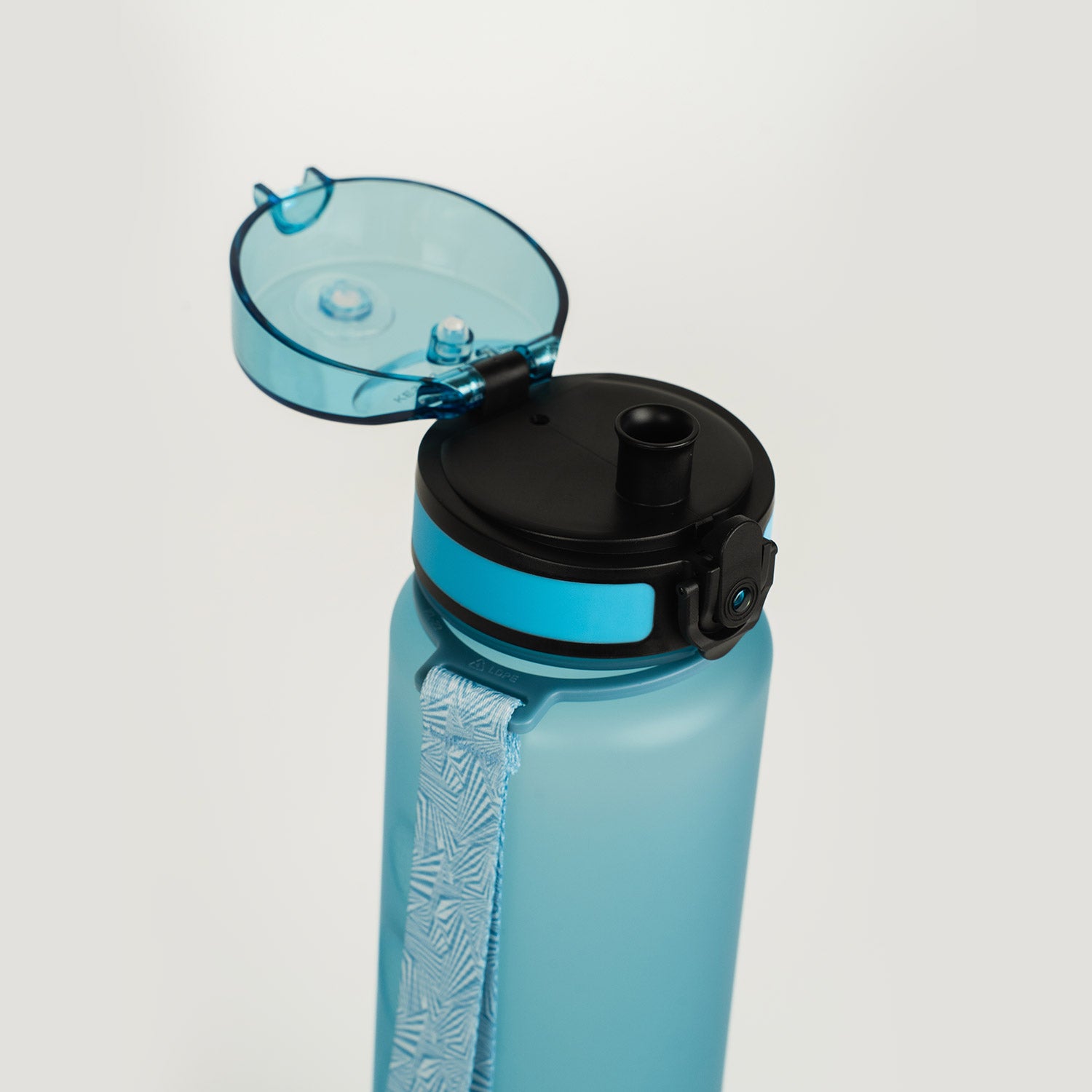 Oasis Tritan Sports Bottle with Handle Strap 1L - Glacier Blue