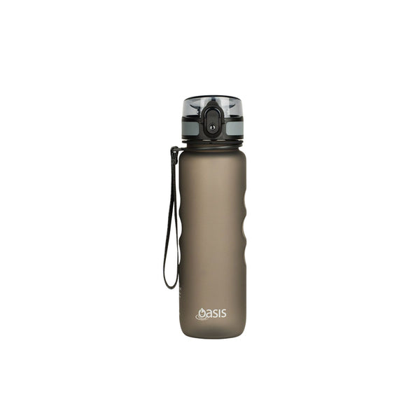 Oasis Tritan Sports Bottle with Handle Strap 500ML - Graphite