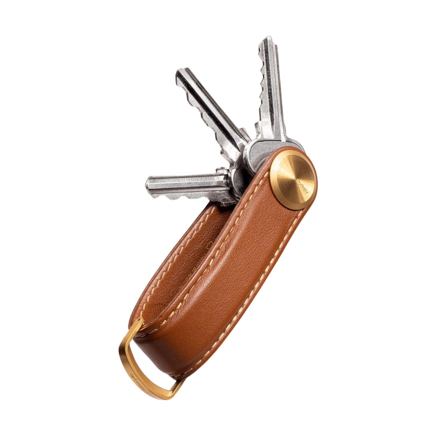 Orbitkey Leather Key Organiser Pro (Ceder)