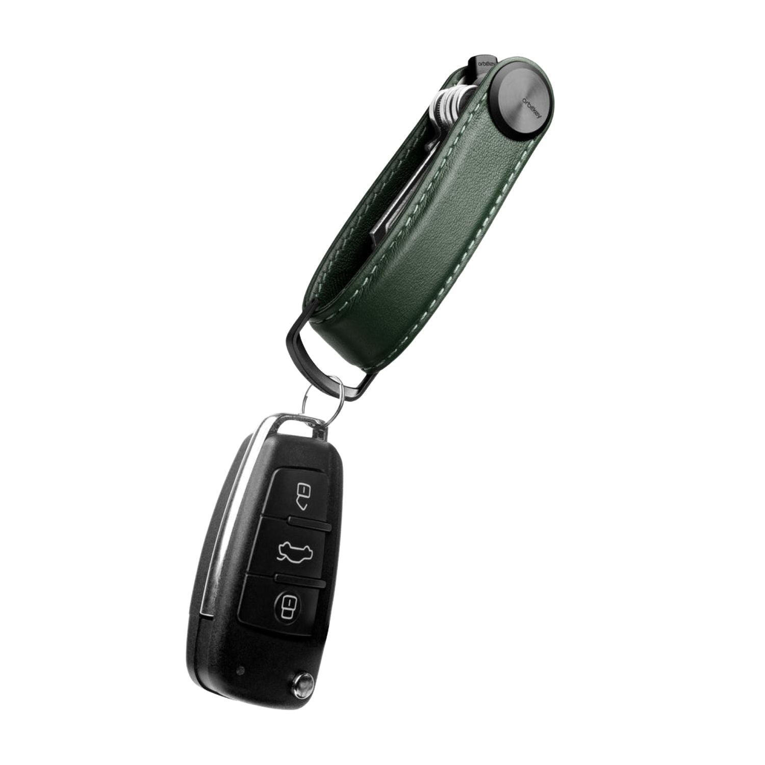 Orbitkey Leather Key Organiser Pro (Evergreen)