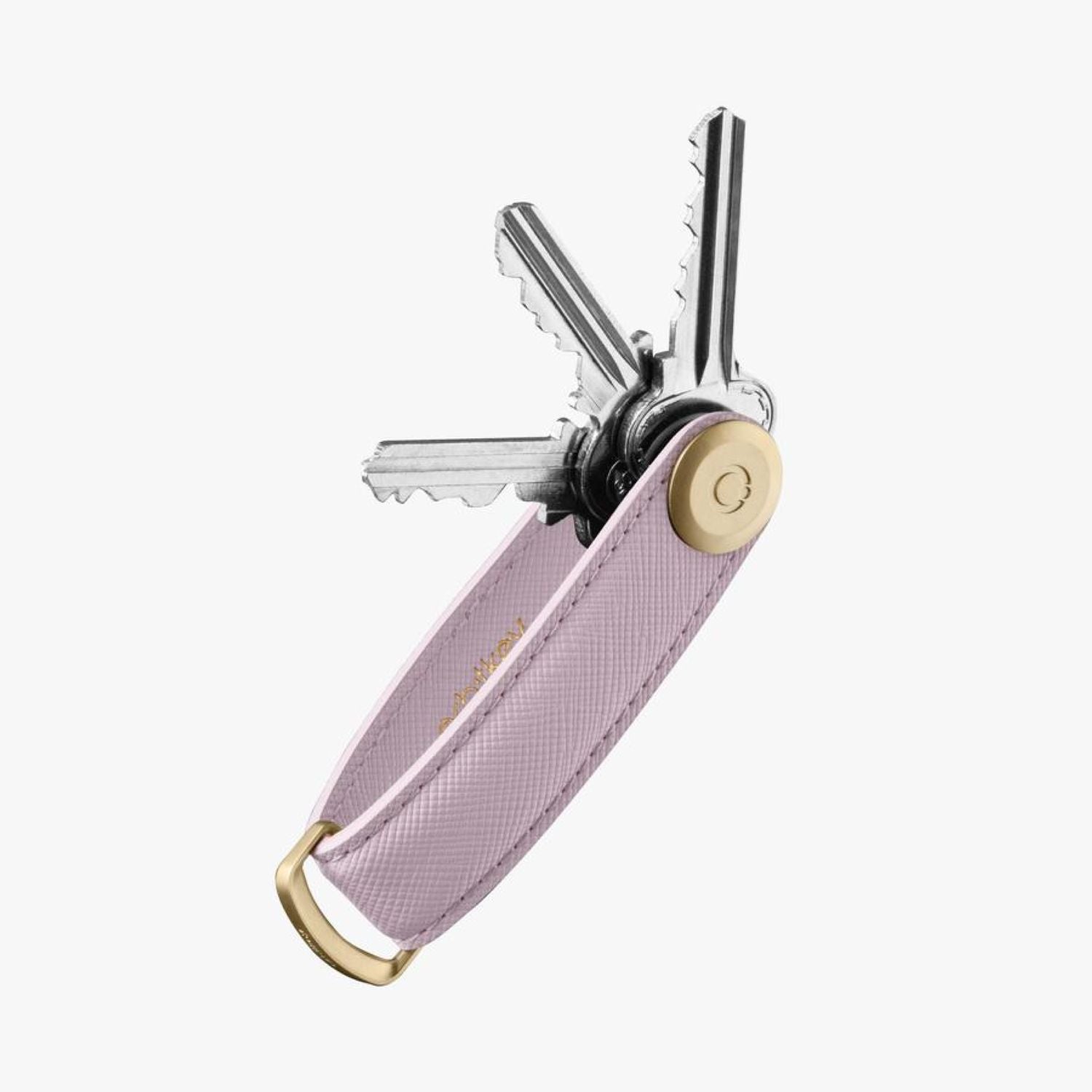 Orbitkey Saffiano Leather Key Organiser (Lilac)