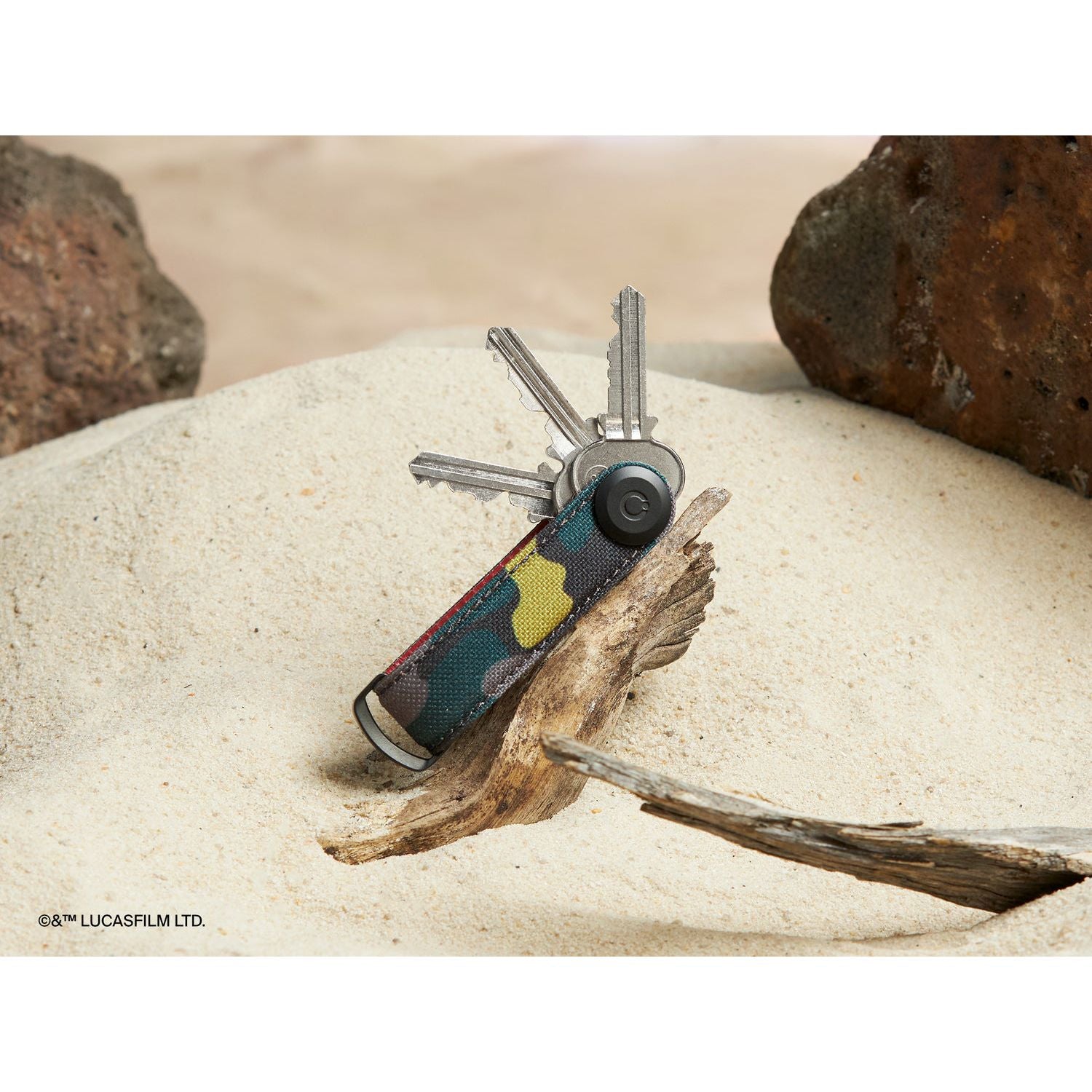 Orbitkey Star Wars Nylon Leather Key Organiser (Boba Fett)