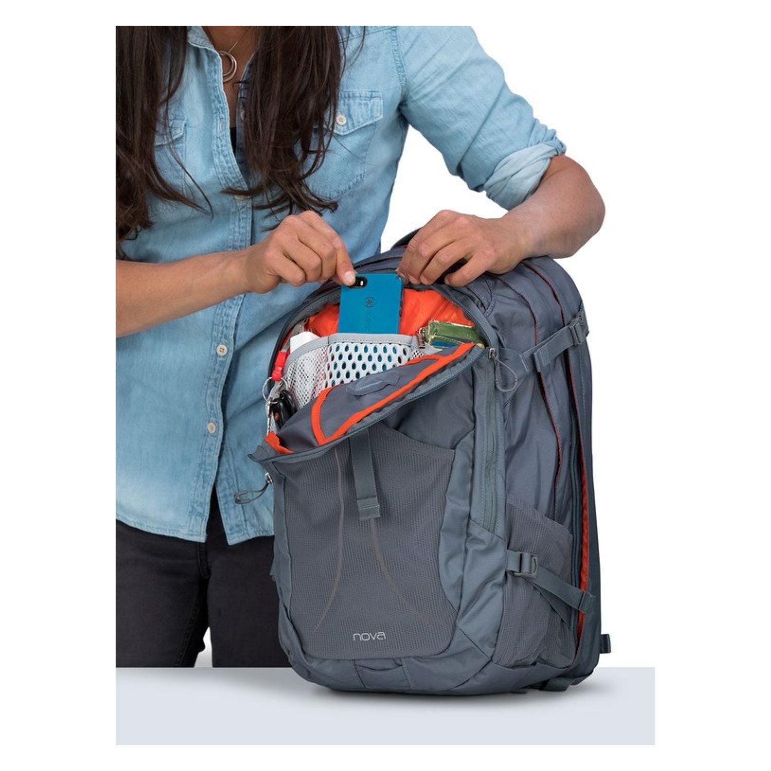 Osprey Nova Backpack - Women's Urban To Trail (Juneberry Purple)