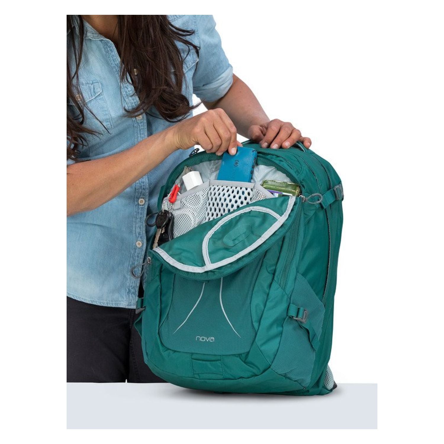 Osprey Nova Backpack - Women's Urban To Trail (Juneberry Purple)