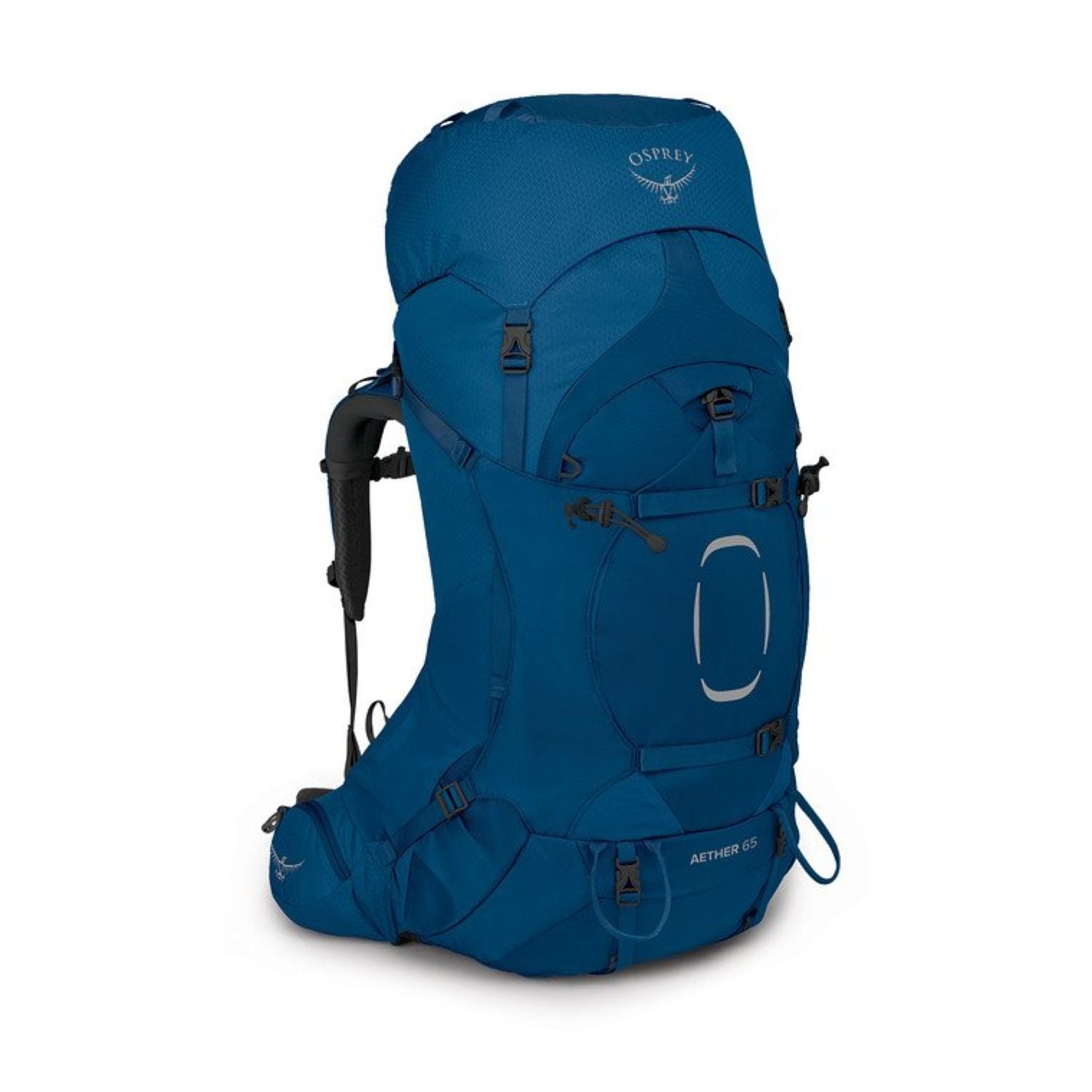 Osprey Aether 65 Backpack S/M - Men's Backpacking (Deep Water Blue)