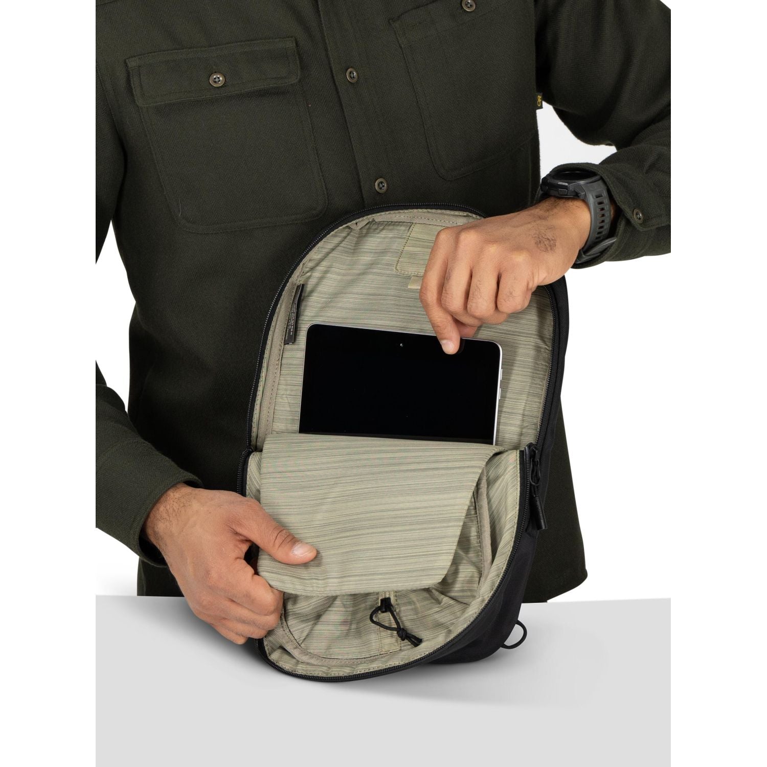 Osprey Aoede Sling Bag (Tan Concrete)