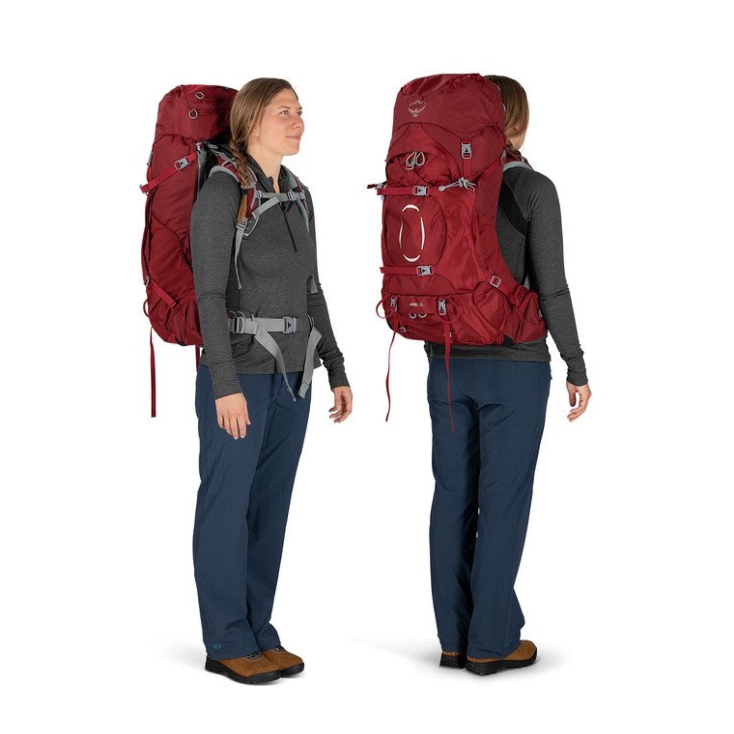 Osprey Ariel 55 Backpack - Women's Backpacking WM/L - Black