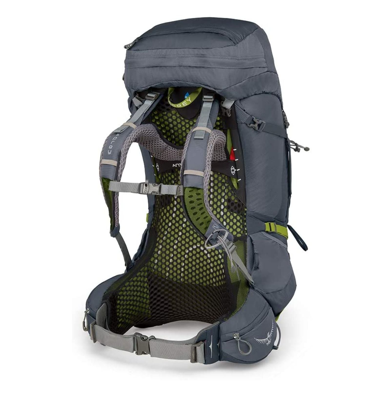 Osprey Atmos AG 65 Backpack - Large - Men's Backpacking (Abyss Grey)
