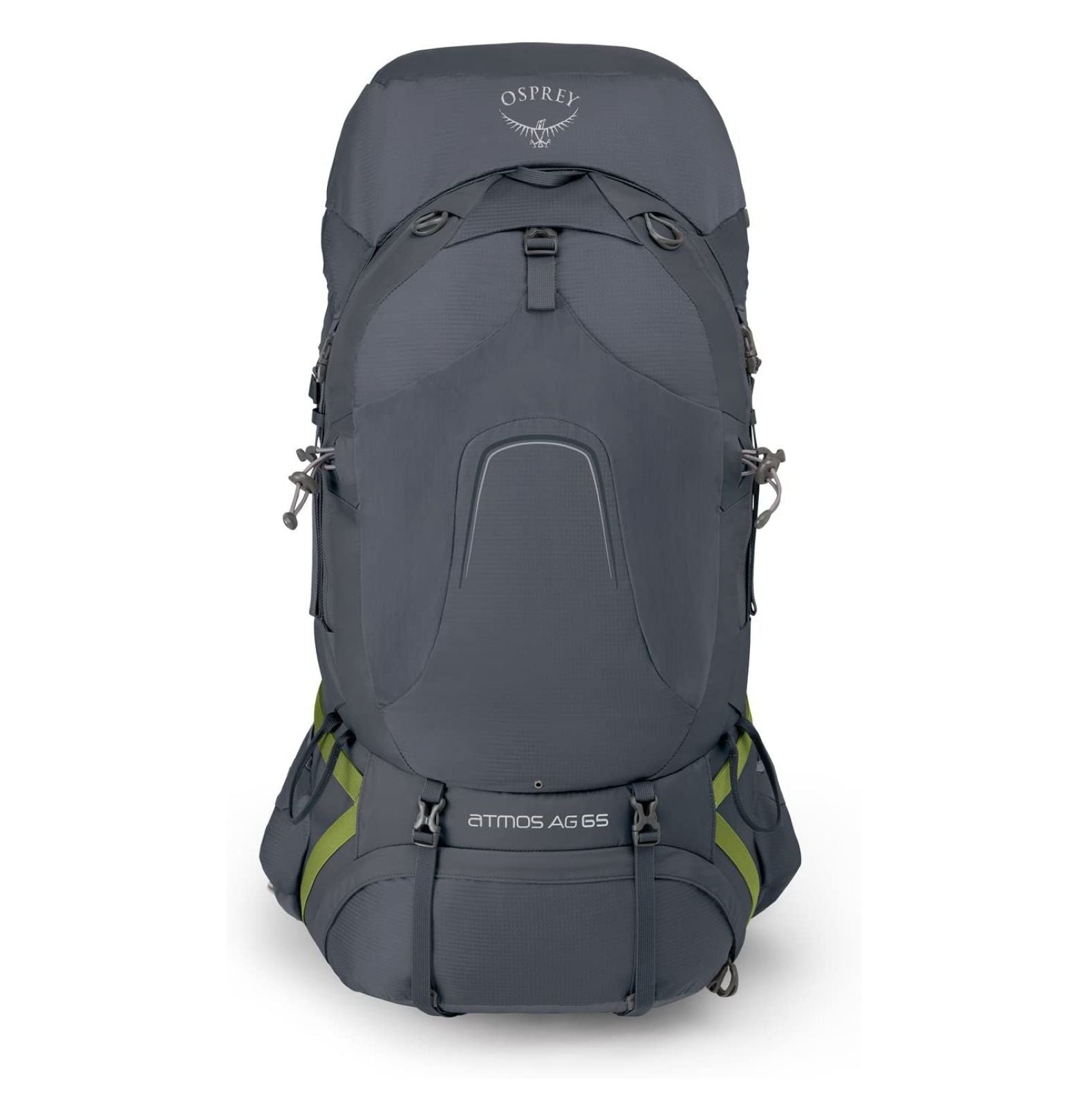 Osprey Atmos AG 65 Backpack - Large - Men's Backpacking (Abyss Grey)