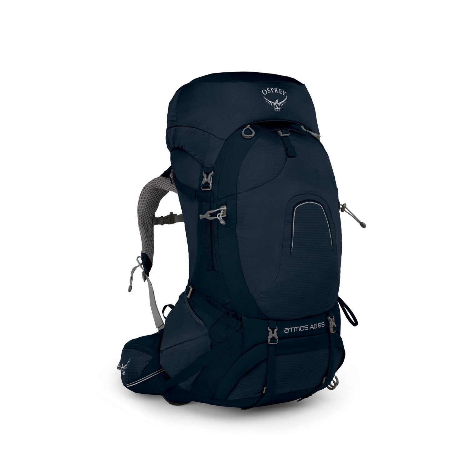 Osprey Atmos AG 65 Backpack - Small - Men's Backpacking (Unity Blue)