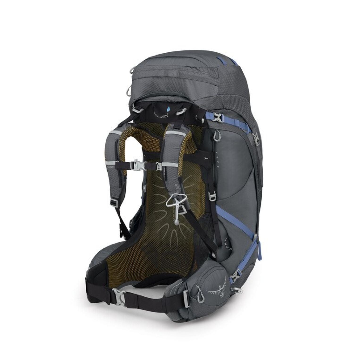 Osprey Aura AG 65 Backpack - Extra Small - Women's Backpacking (Tungsten Grey)