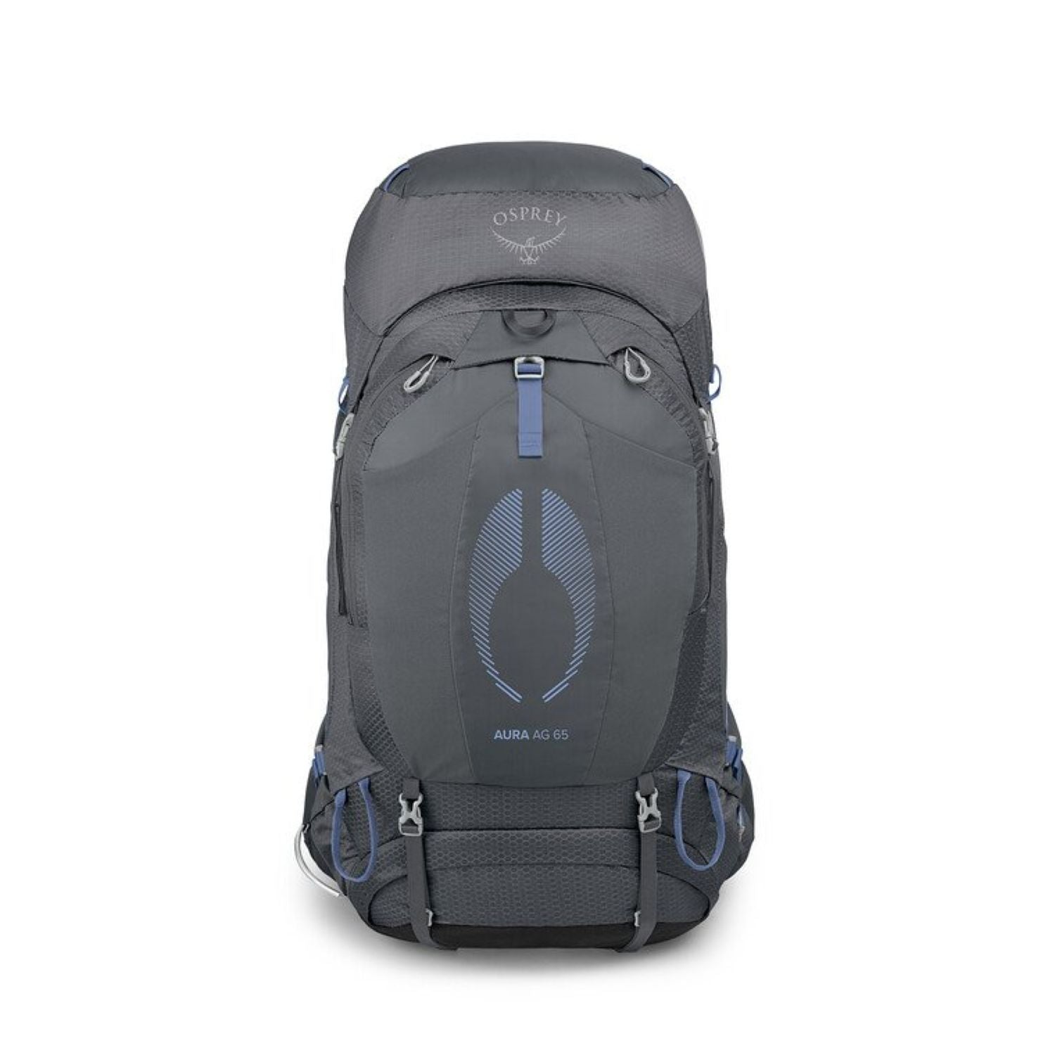 Osprey Aura AG 65 Backpack - Medium - Women's Backpacking (Tungsten Grey)