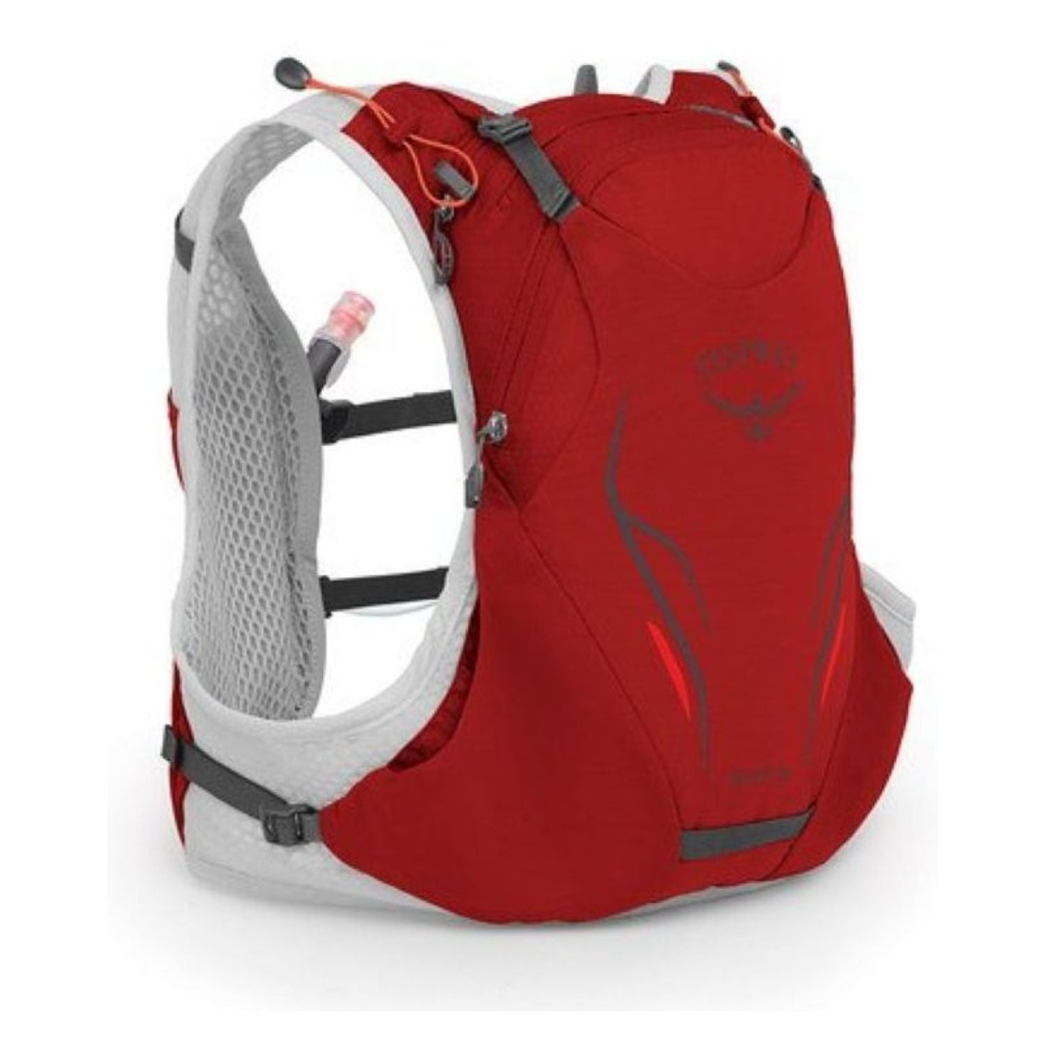 Osprey Duro 6 Hydration Pack with Reservoir - Medium/Large - Men's Trail Running - Hydration (Phoenix Red)
