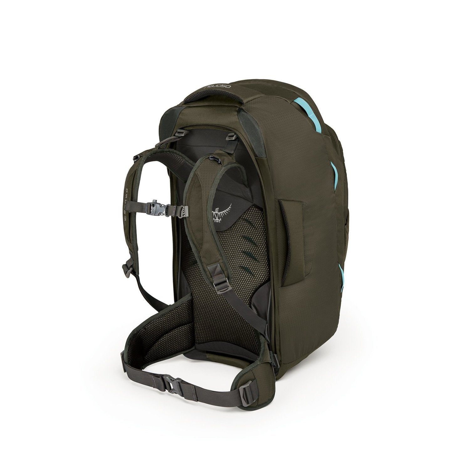 Osprey Fairview Travel Pack 70 Backpack - Small/Medium - Women's Travel - Trekking (Misty Grey)
