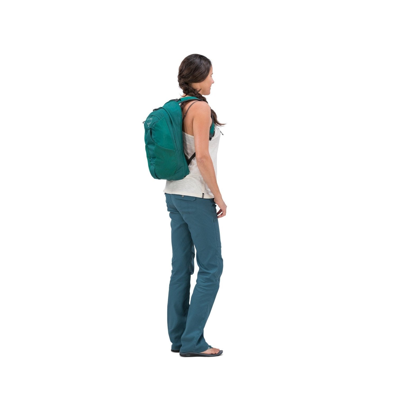 Osprey Fairview Travel Pack 70 Backpack - Small/Medium - Women's Travel - Trekking (Rainforest Green)