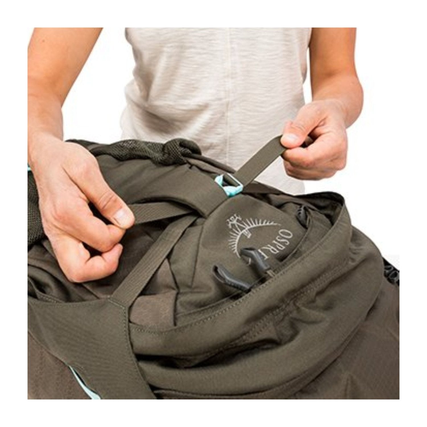 Osprey Fairview Travel Pack 70 Backpack - Small/Medium - Women's Travel - Trekking (Rainforest Green)