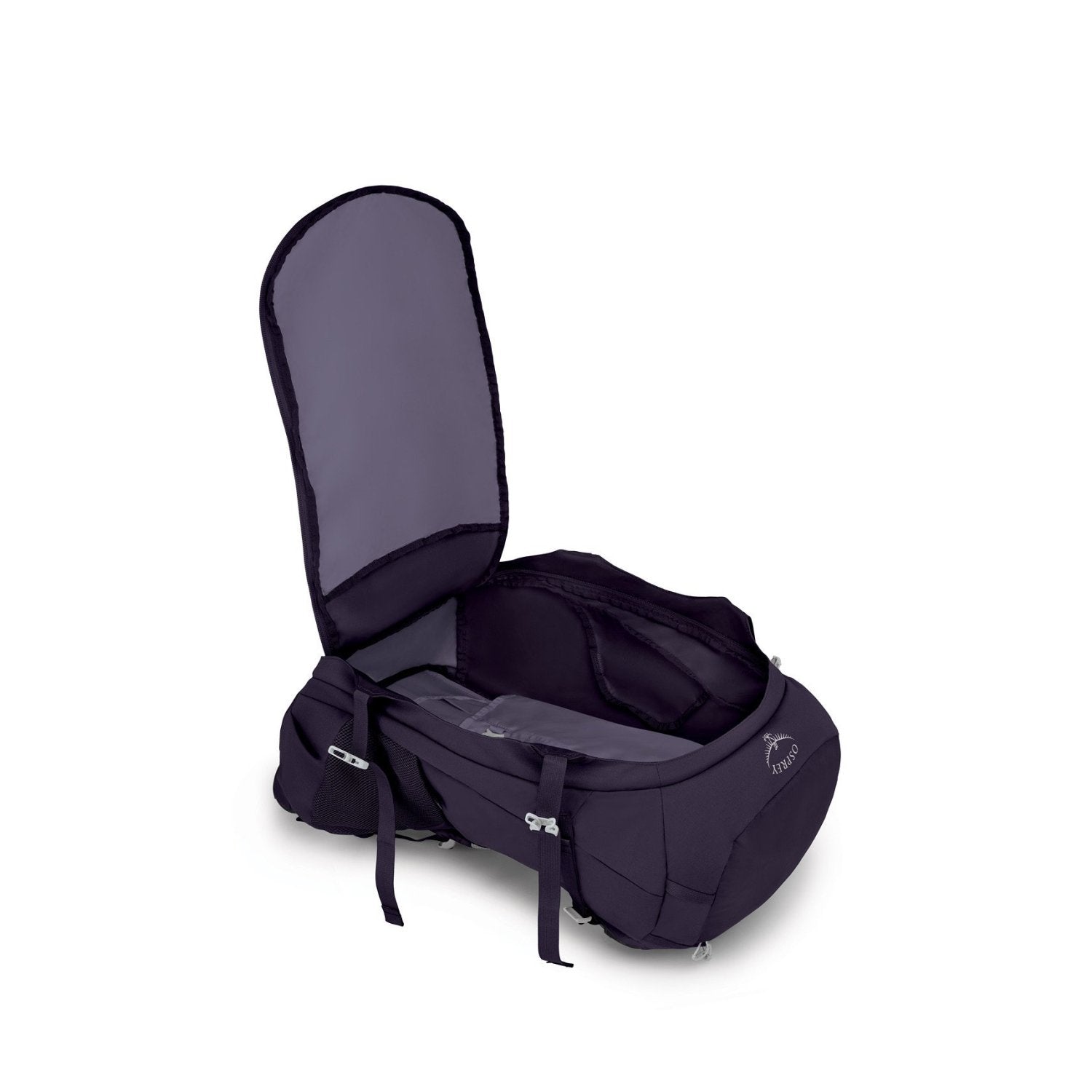 Osprey Fairview Trek Travel Pack 50 Backpack - Women's Travel Pack - Backpacking (Amulet Purple)