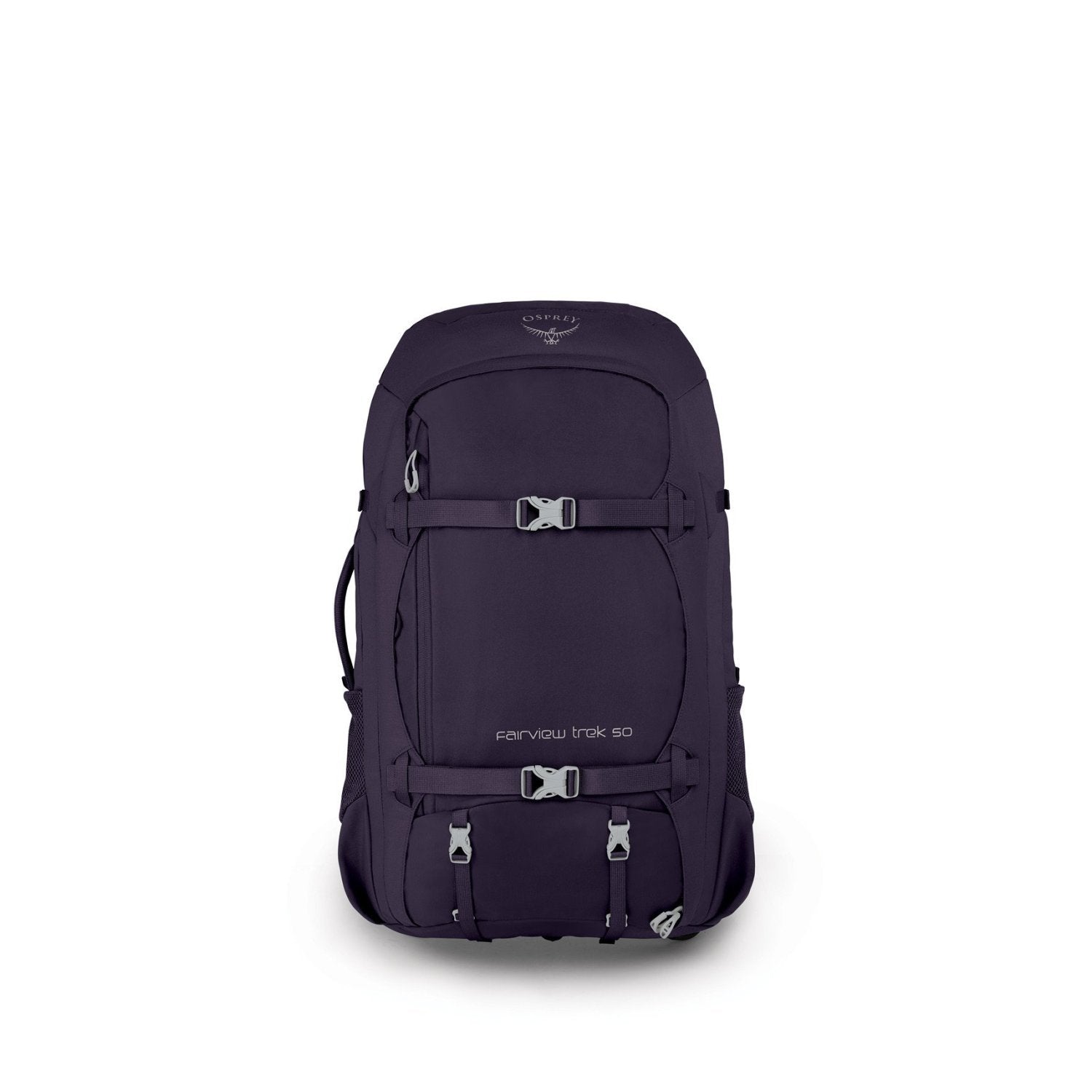 Osprey Fairview Trek Travel Pack 50 Backpack - Women's Travel Pack - Backpacking (Amulet Purple)