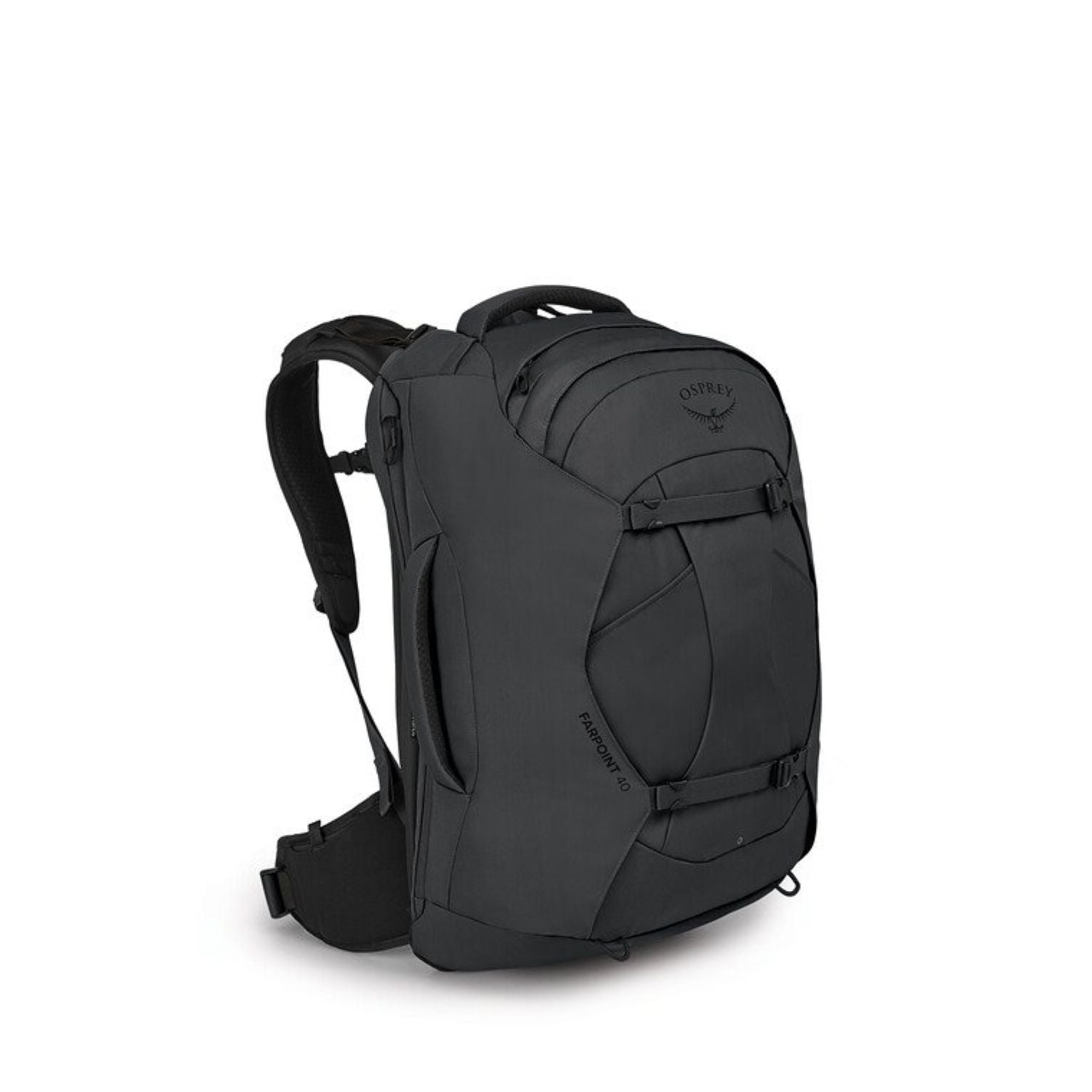 Osprey Farpoint 40 Backpack O/S - Men's Travel Pack (Tunnel Vision Grey)