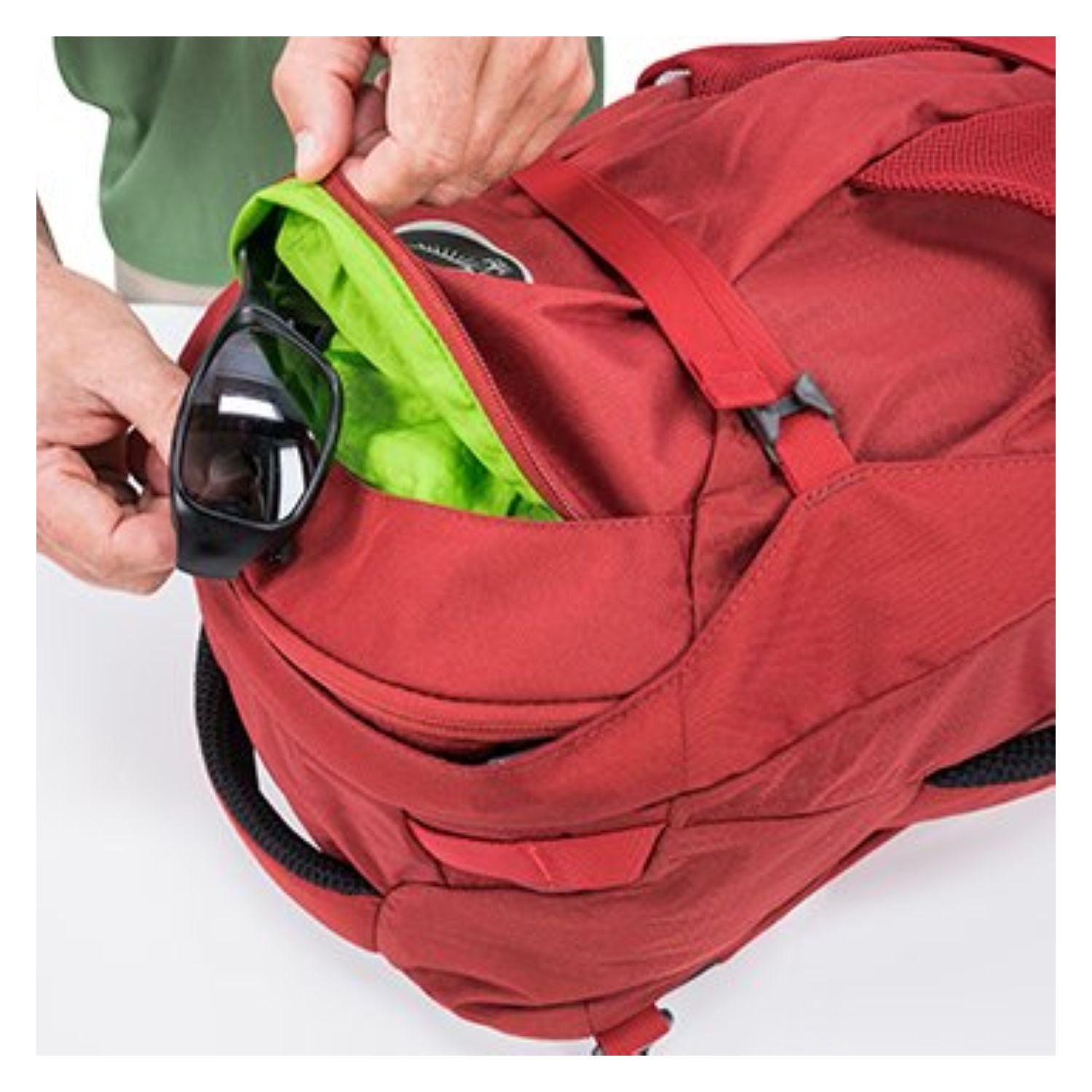 Osprey Farpoint Travel Pack 55 Backpack - Small/Medium - Men's Travel - Trekking (Jasper Red)