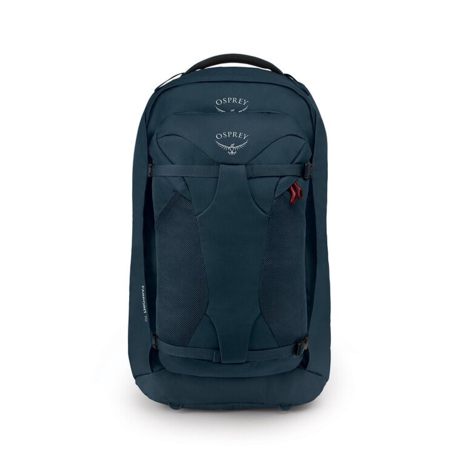 Osprey Farpoint 70 Backpack O/S - Men's Travel Pack (Muted Space Blue)