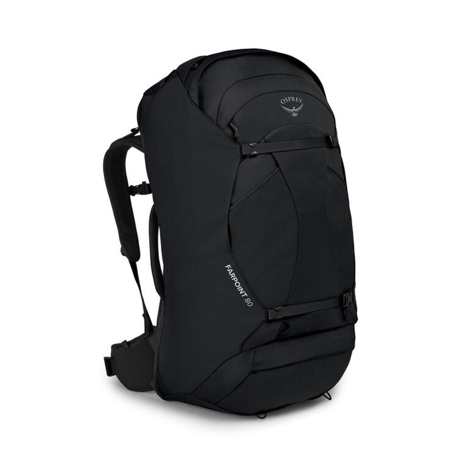 Osprey Farpoint 80 Backpack O/S - Men's Travel Pack (Black)