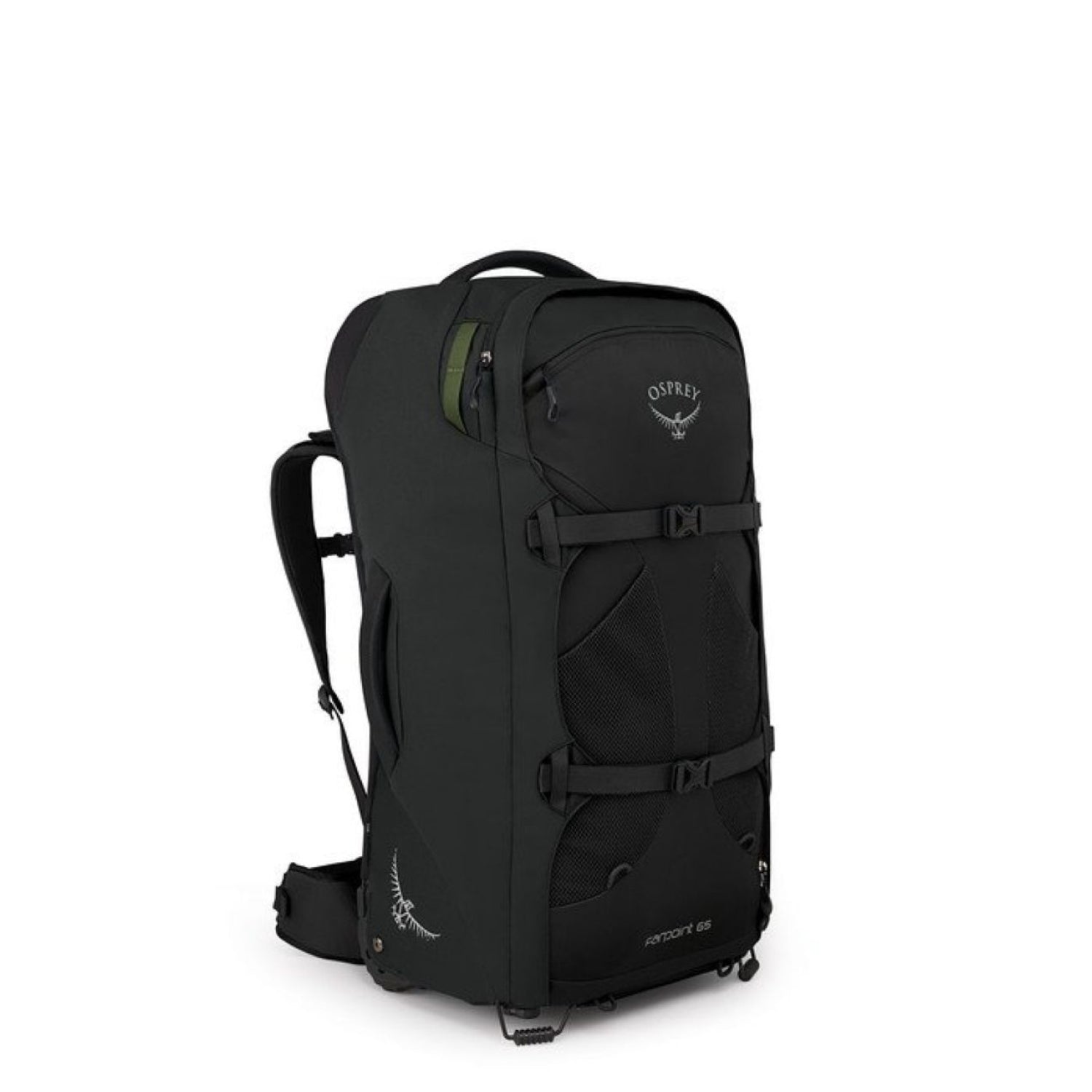 Osprey Farpoint Wheeled Travel Pack 65 - Men's Convertible Luggage to Backpack (Black)
