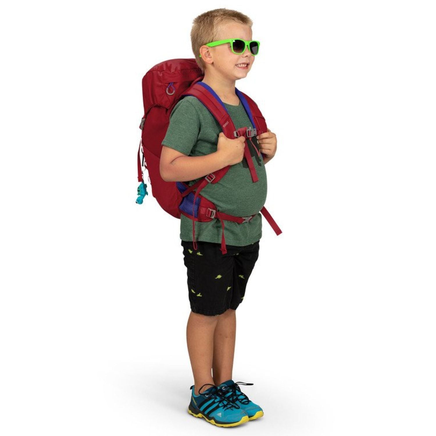 Osprey Jet 18L Backpack - Kid's Hiking (8-14 Y/O) (Comic Red)