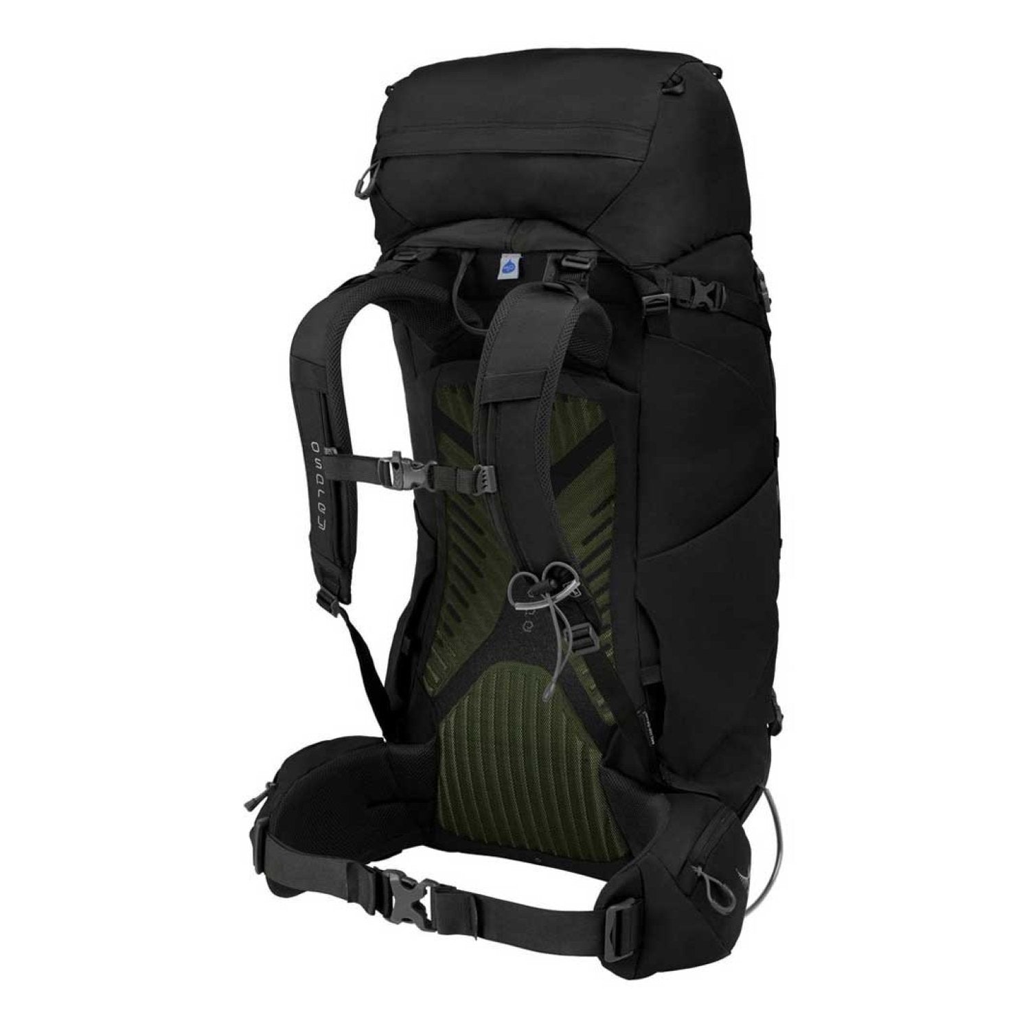 Osprey Kestral 58 Backpack - Medium/Large - Men's Backpacking (Black)