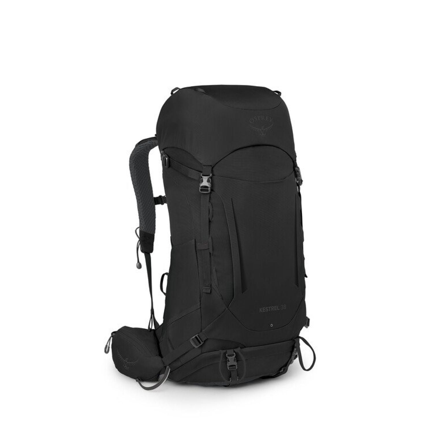 Osprey Kestrel 38 Backpack - Small/Medium - Backpacking (Black)