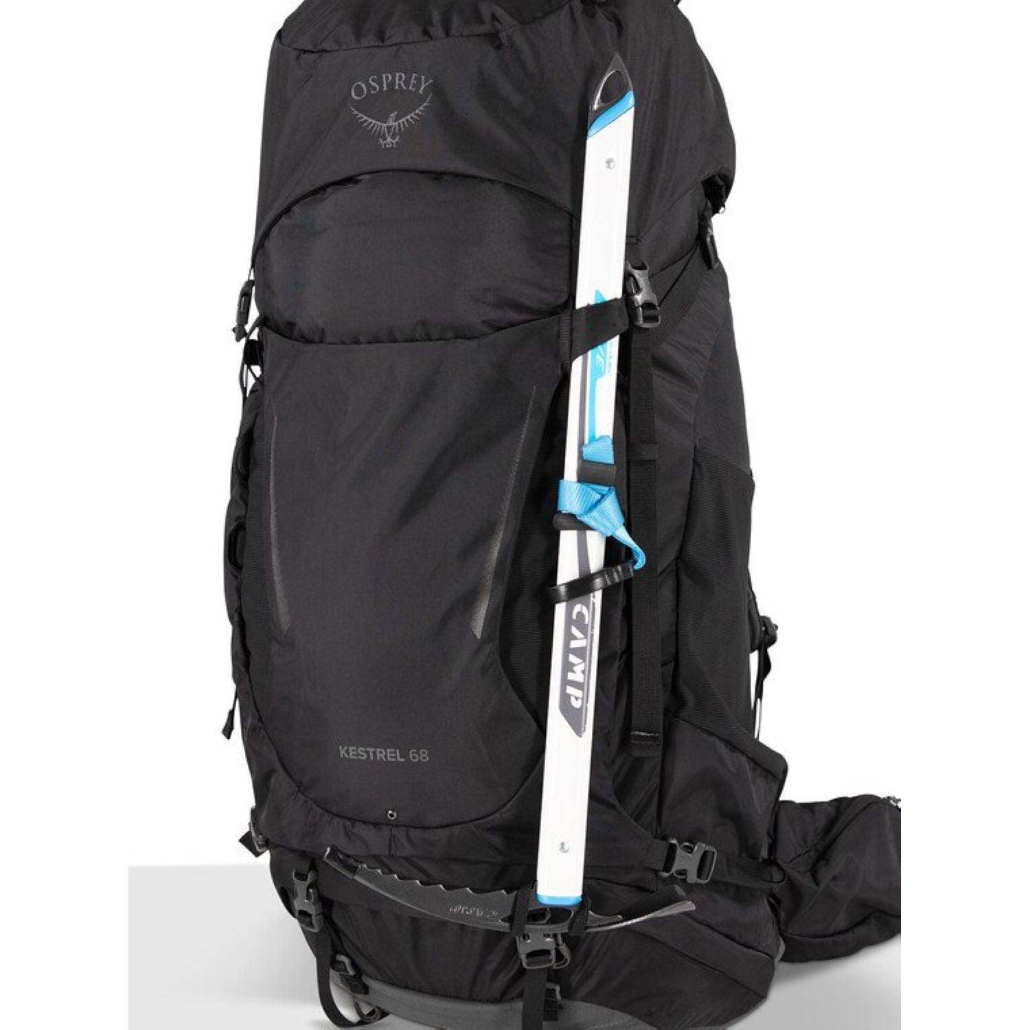 Osprey Kestrel 68 Backpack S/M - Men's Backpacking (Black)